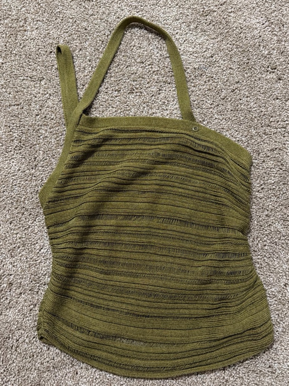 Anthropologie- Olive Green Knit Cami Top - Women